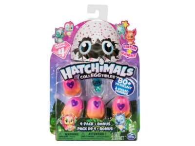 Hatchimals Colleggtibles 4 hahmoa ja yllätys