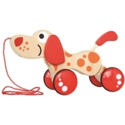 Hape -vedettävä koiranpentu