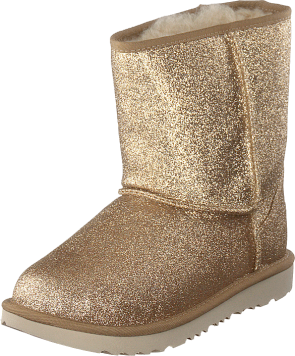 UGG Classic Short Ii Glitter Gold, Kengät, Bootsit, Talvisaappaat, Ruskea, Beige, Unisex, 32