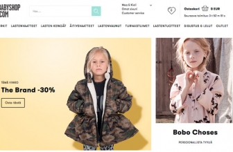 Babyshop.com – Lastenvaatteita ja tarvikkeita jopa -50%