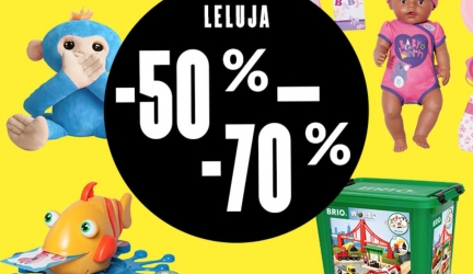 Leluale – Nyt käynnissä Hobbyhallin HOBBALOT ! Lelut jopa -70%