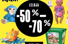 Leluale – Nyt käynnissä Hobbyhallin HOBBALOT ! Lelut jopa -70%